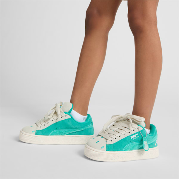 puma Glory x SQUISHMALLOWS Suede XL Winston Big Kids' Sneakers, puma Glory Cell Alien Og Men S White Navy Green Low Athletic, extralarge